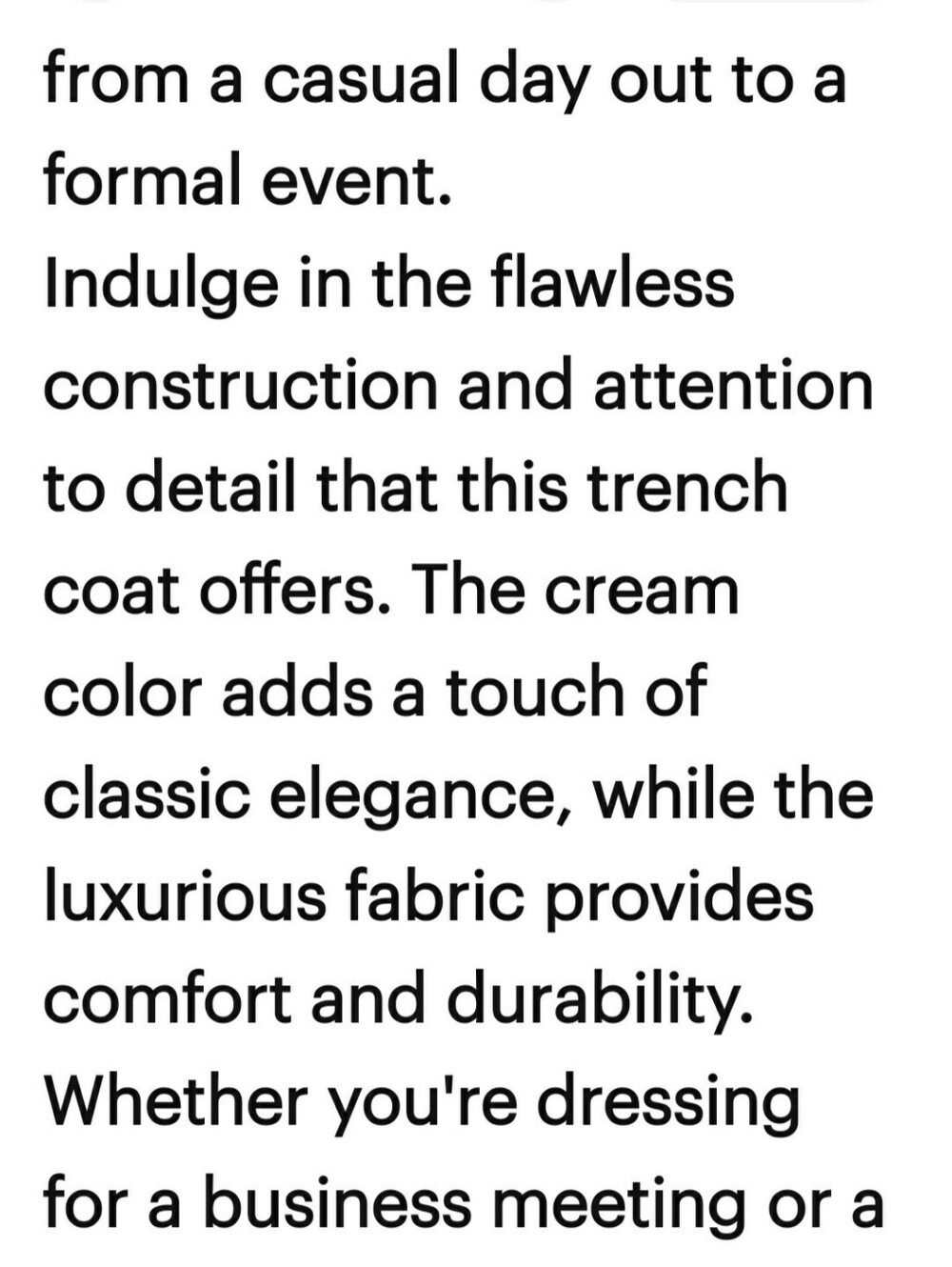 JD Williams ANTHOLOGY Stunning Blazer-Coat Cream Size 24 NWOT - Picture 11 of 13